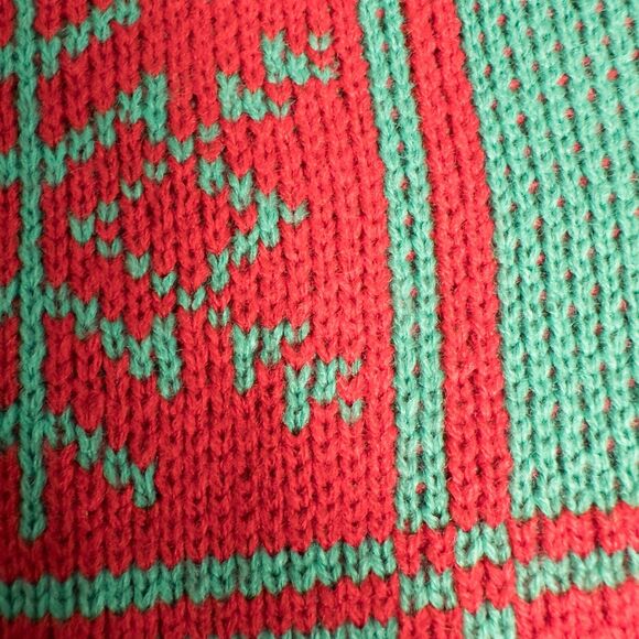 33 Degrees Pug Dog Ugly Christmas Sweater Womens XL Sequins Jingle Bells Holiday - Picture 13 of 16